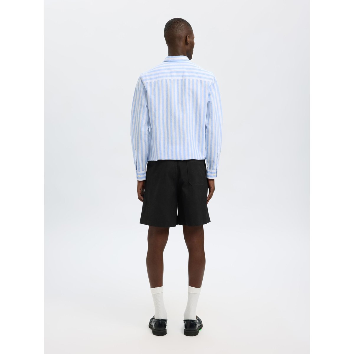 Short noir - black, SELECTED