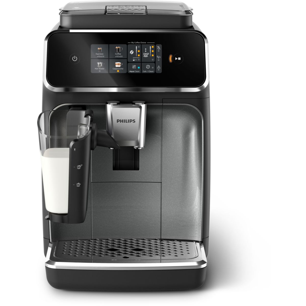 Expresso Broyeur EP2339/10 Machine à café à grain Silent Brew Série 2300 LatteGo couleur unique, PHILIPS