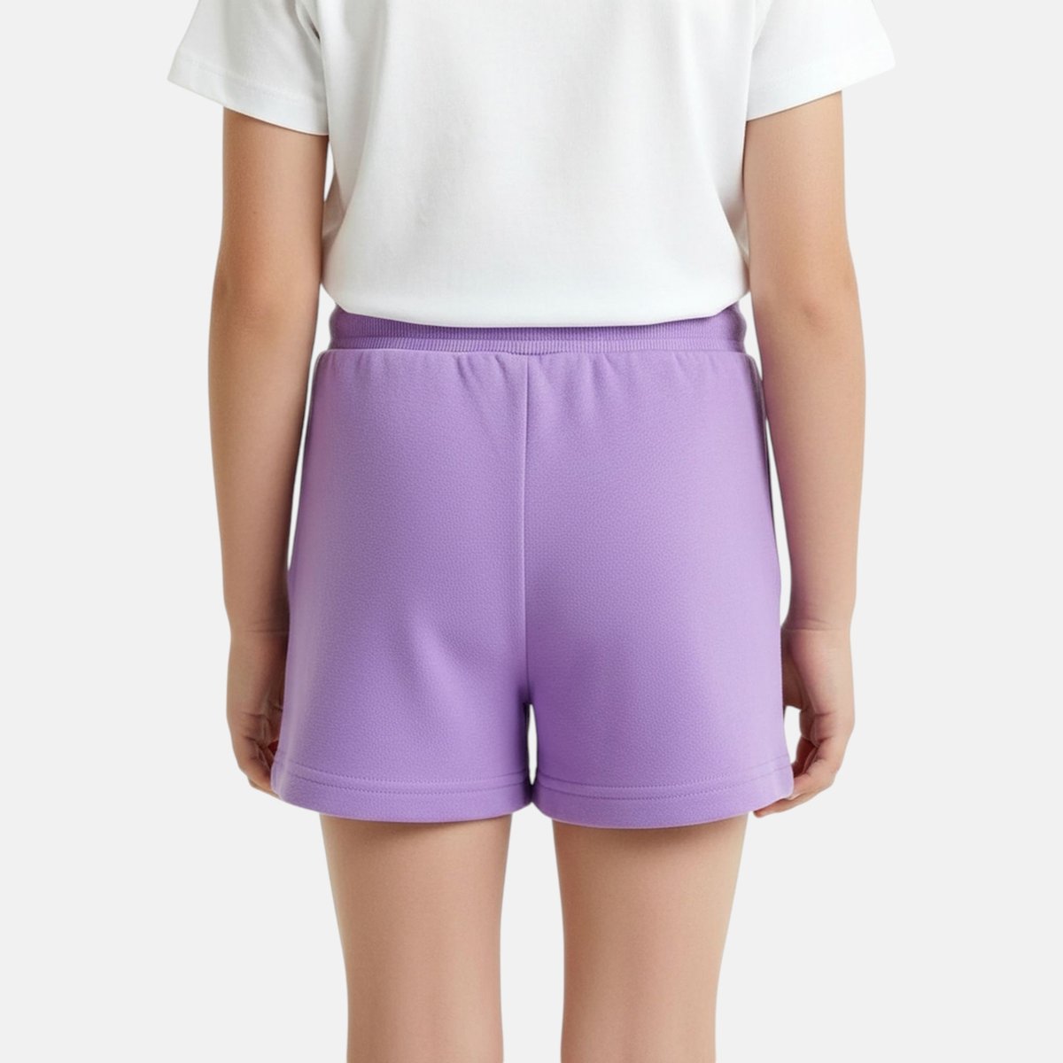 Short molletonné, taille élastique à cordon GROOVY violet clair, ELLESSE