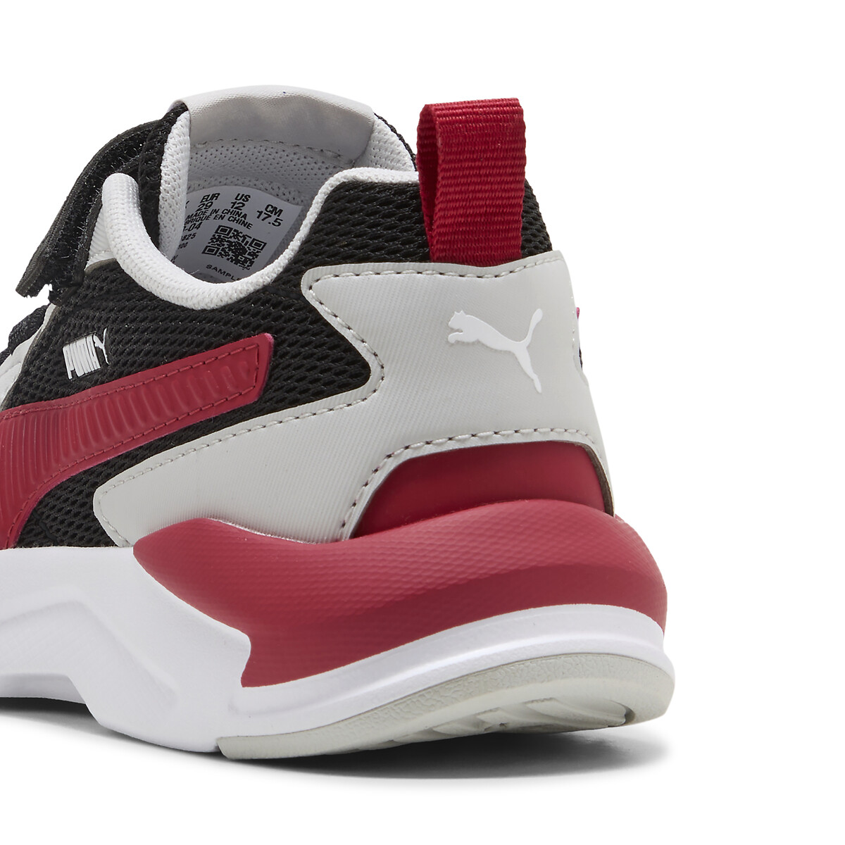 Baskets X-Ray 4 LT noir/rouge/gris, PUMA