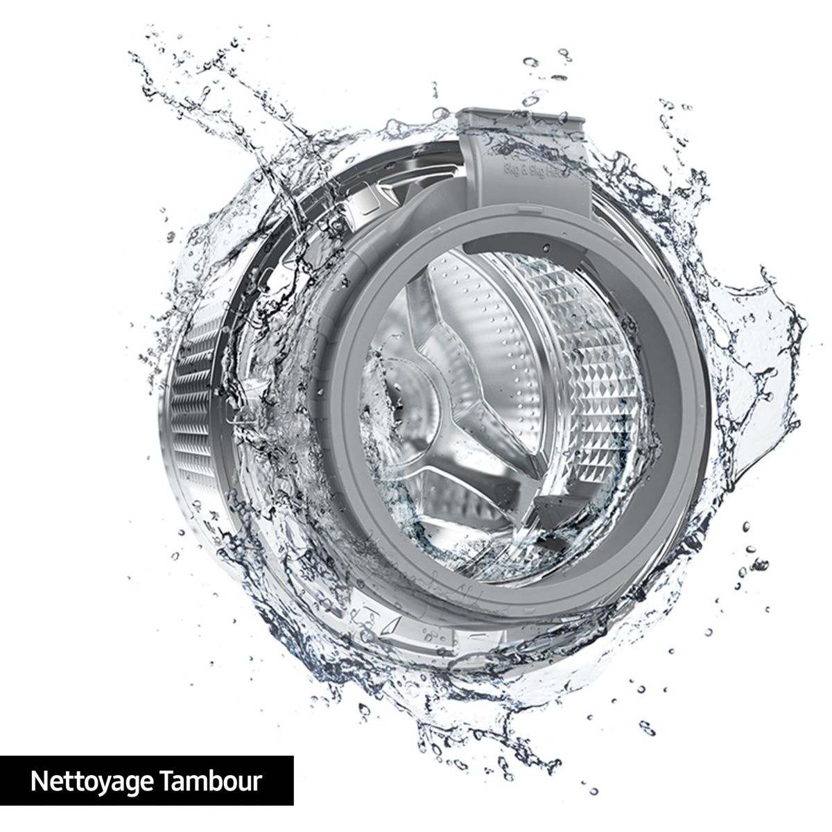 Lave linge hublot WW90T4046EE blanc, SAMSUNG