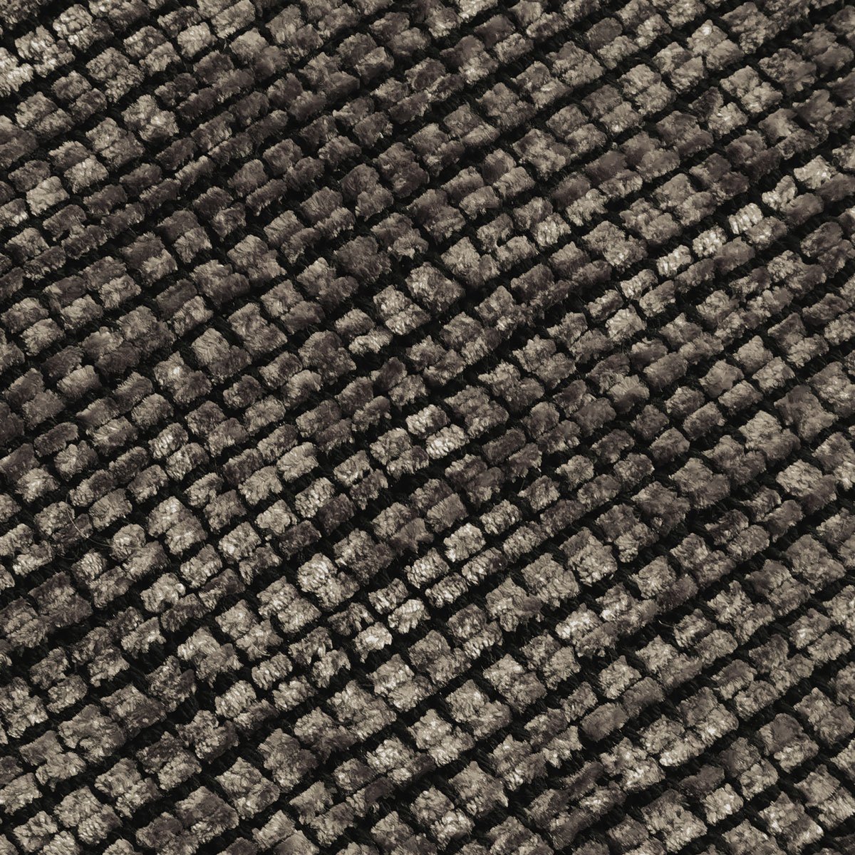 Tapis salon tissé plat coton dos antidérapant MILANO anthracite, THE DECO FACTORY