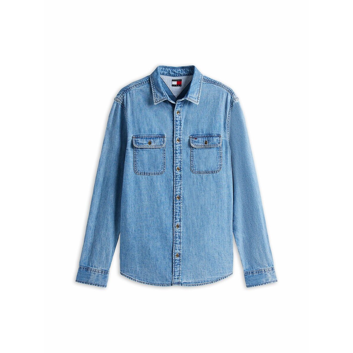 Chemise denim bleu denim, TOMMY JEANS