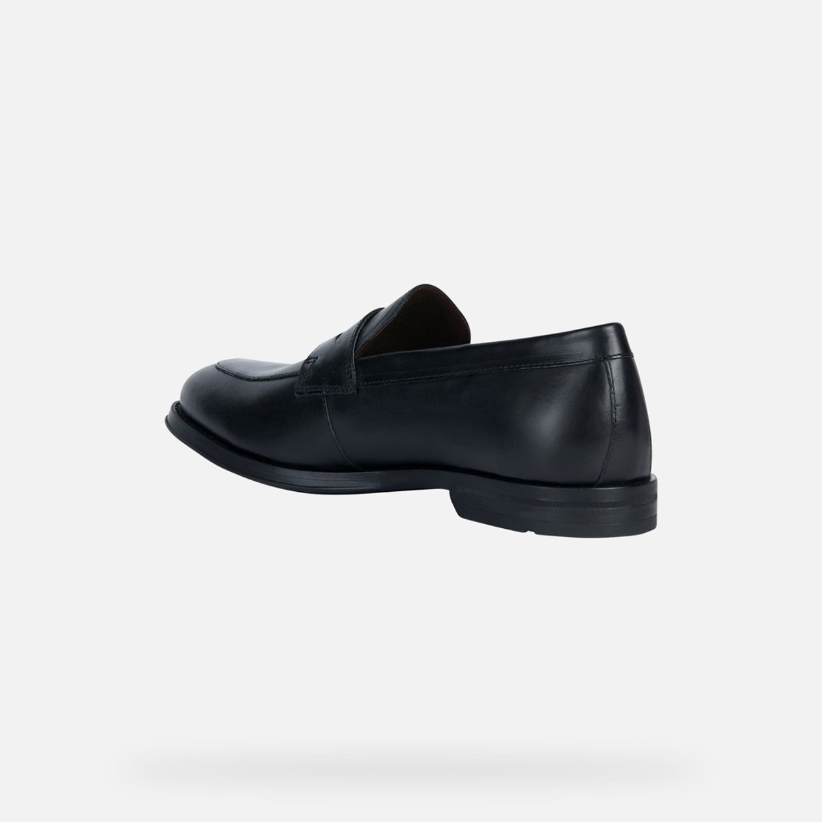 Moccasins U DECIO noir, GEOX