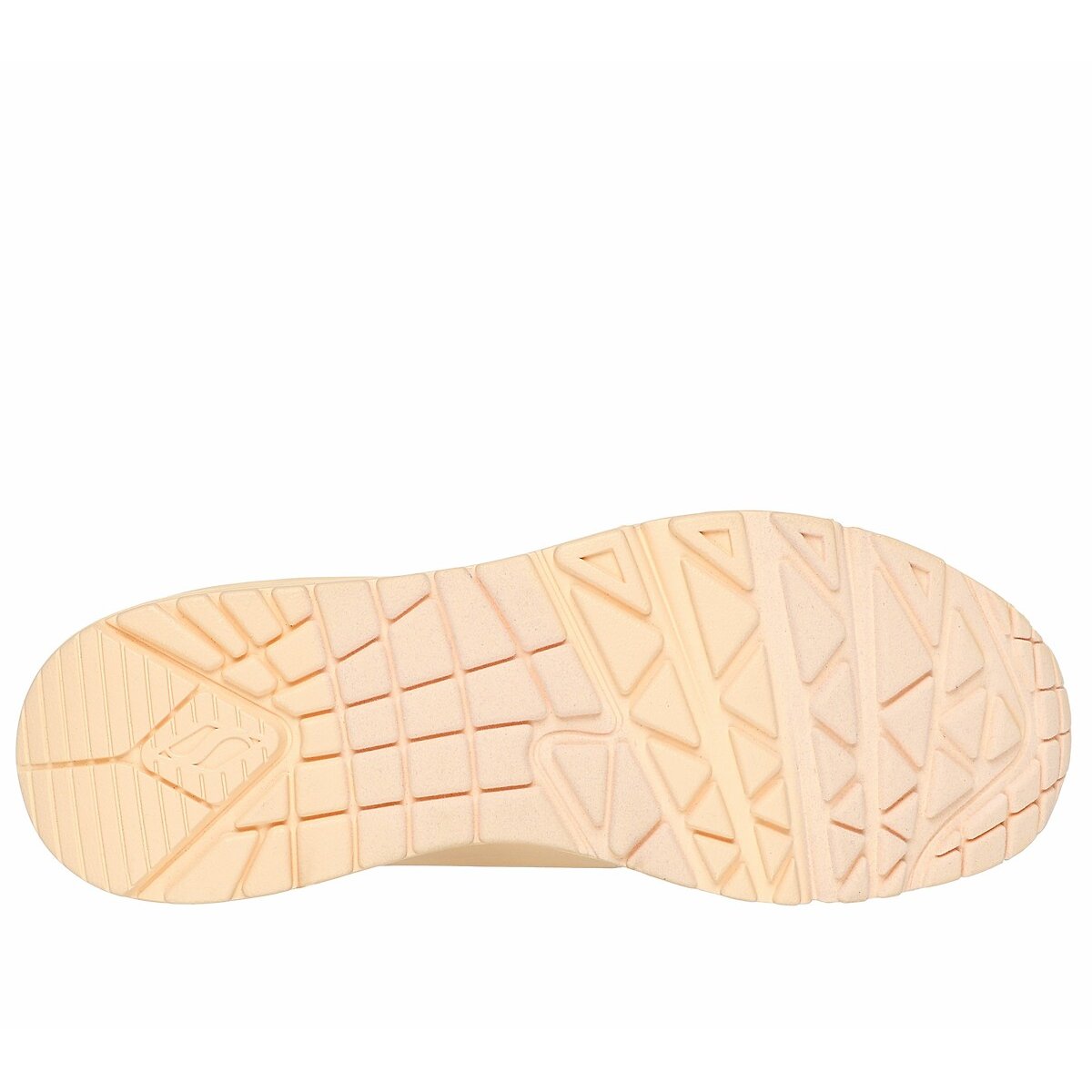 Basket UNO - STAND ON AIR jaune pâle, SKECHERS