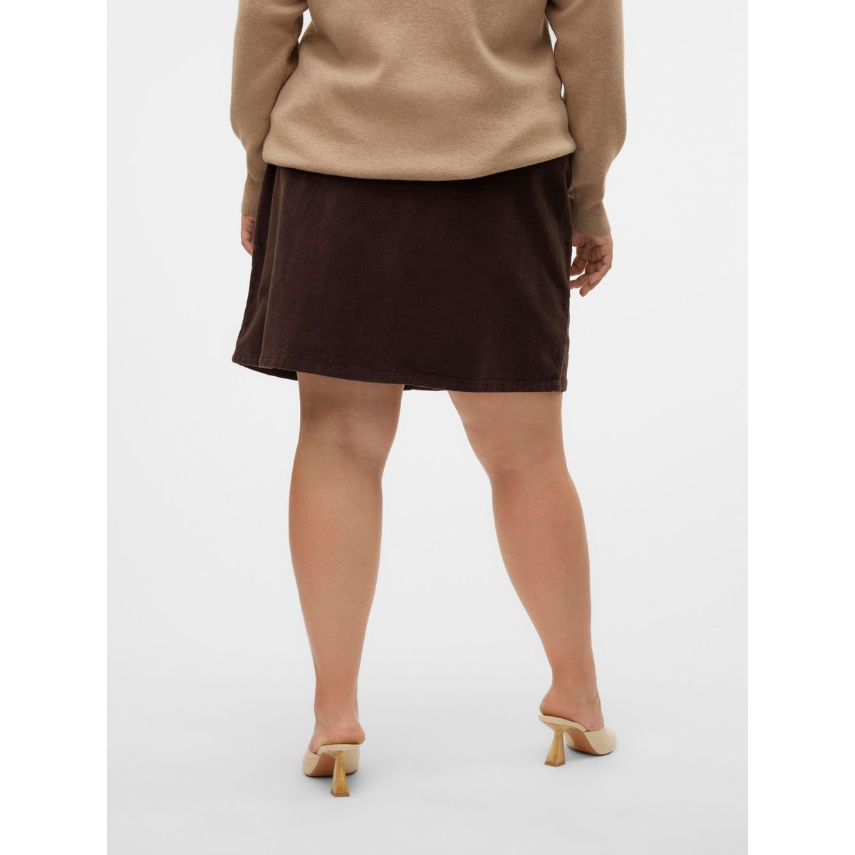 Jupe Patineuse marron - chocolate torte, VERO MODA