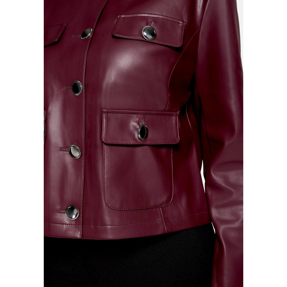 Veste blazer à manches longues dark aubergine, BETTY BARCLAY