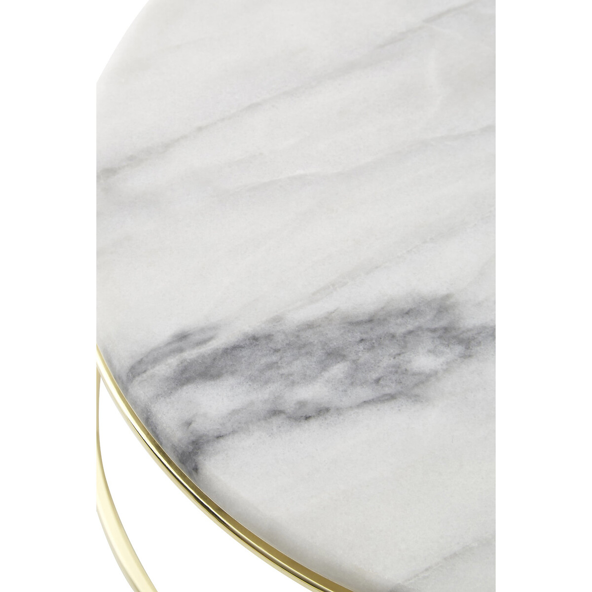 Set of 2 White Marble Cake Stands white, SO'HOME