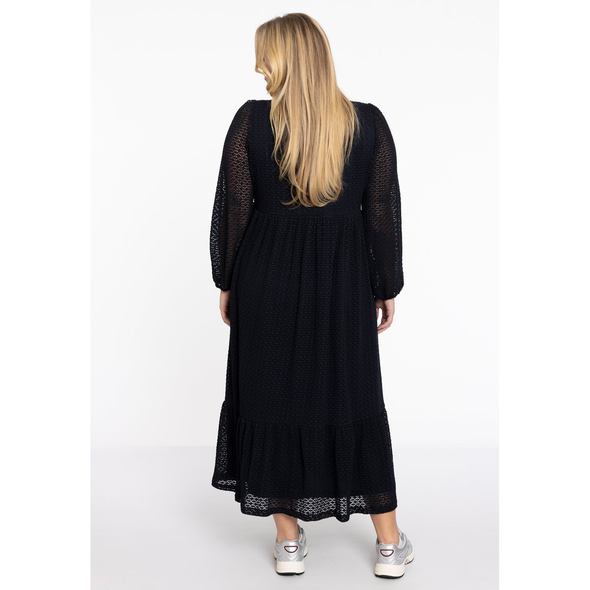 Robe coupe ample bleu, YOEK