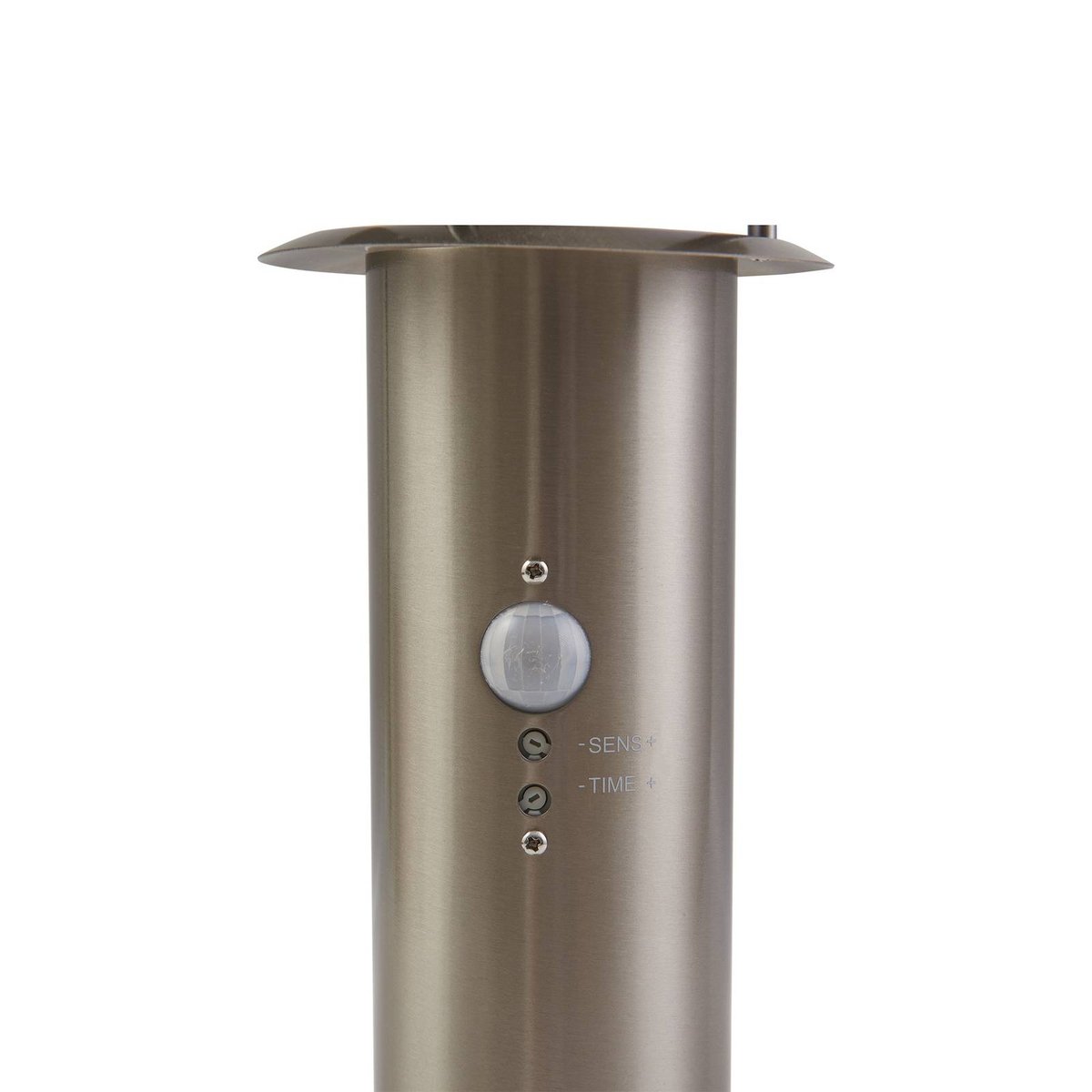 Luminaire extérieur en inox moderne, Hanja nickel, LINDBY