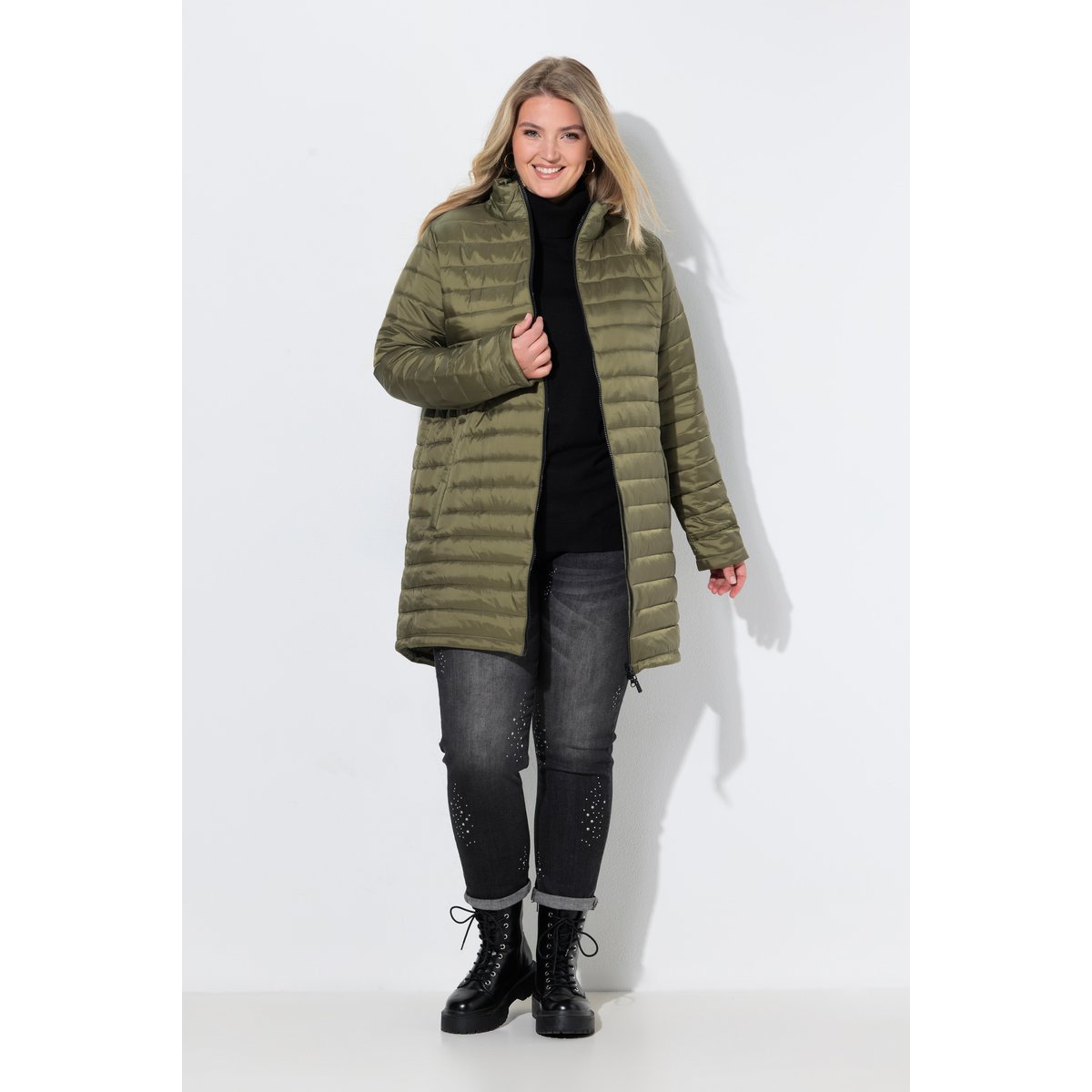 Veste 2-en-1 HYPRAR vert loden, ULLA POPKEN