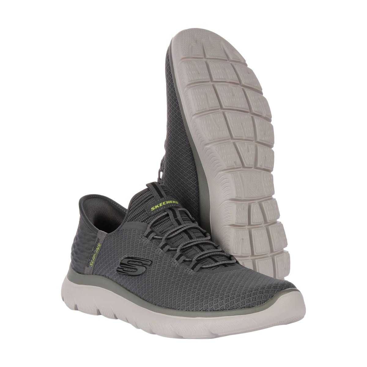 Basket Slip-ins: Summits - High Range charcoal, SKECHERS
