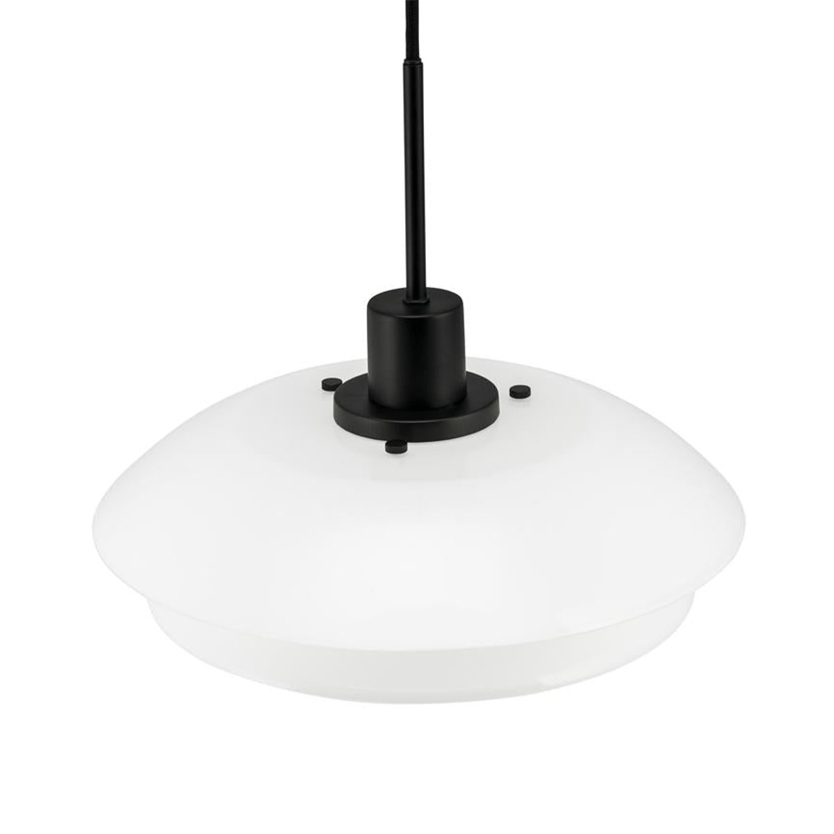 Suspension DL31 opale/noir, DYBERG LARSEN