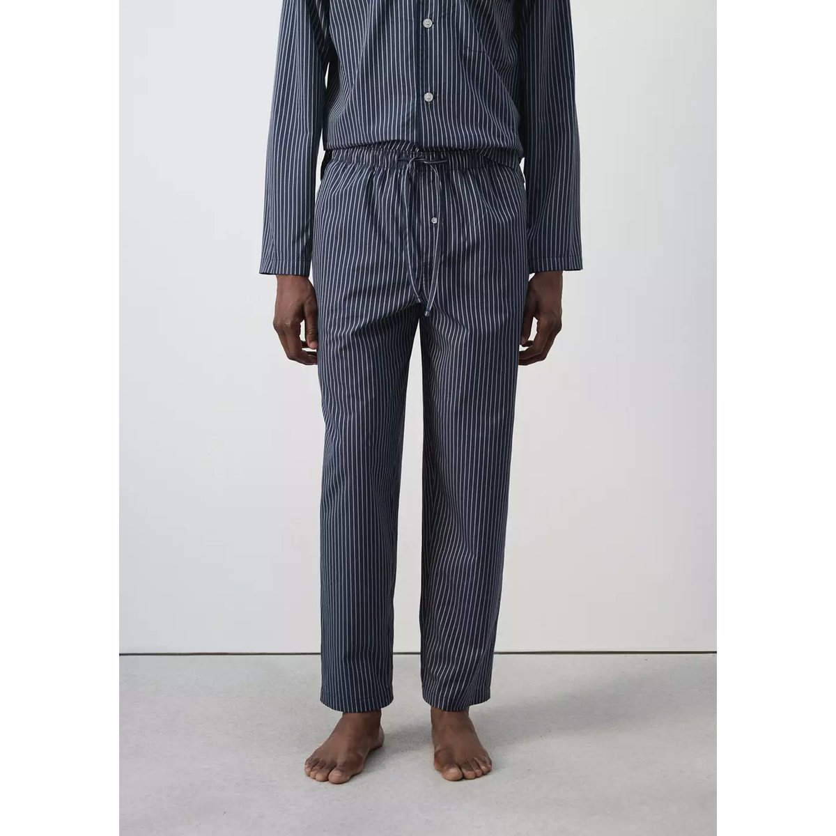 Lot pyjama combiné à rayures bleu marine, MANGO MAN