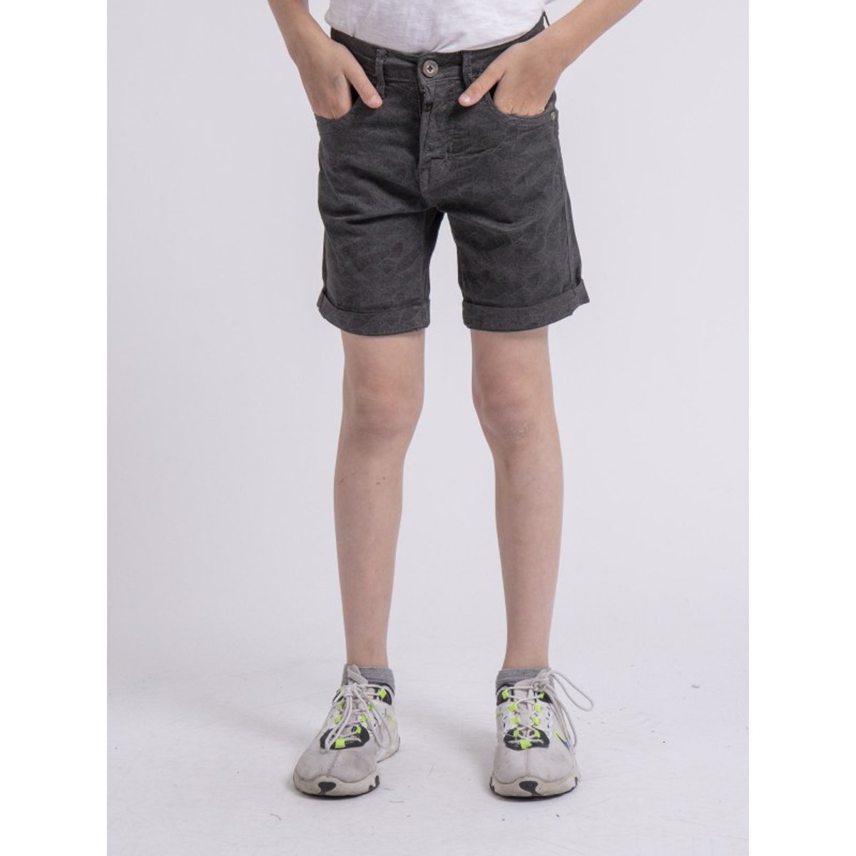 Bermuda Motifs Baskel-j gris foncé, RITCHIE