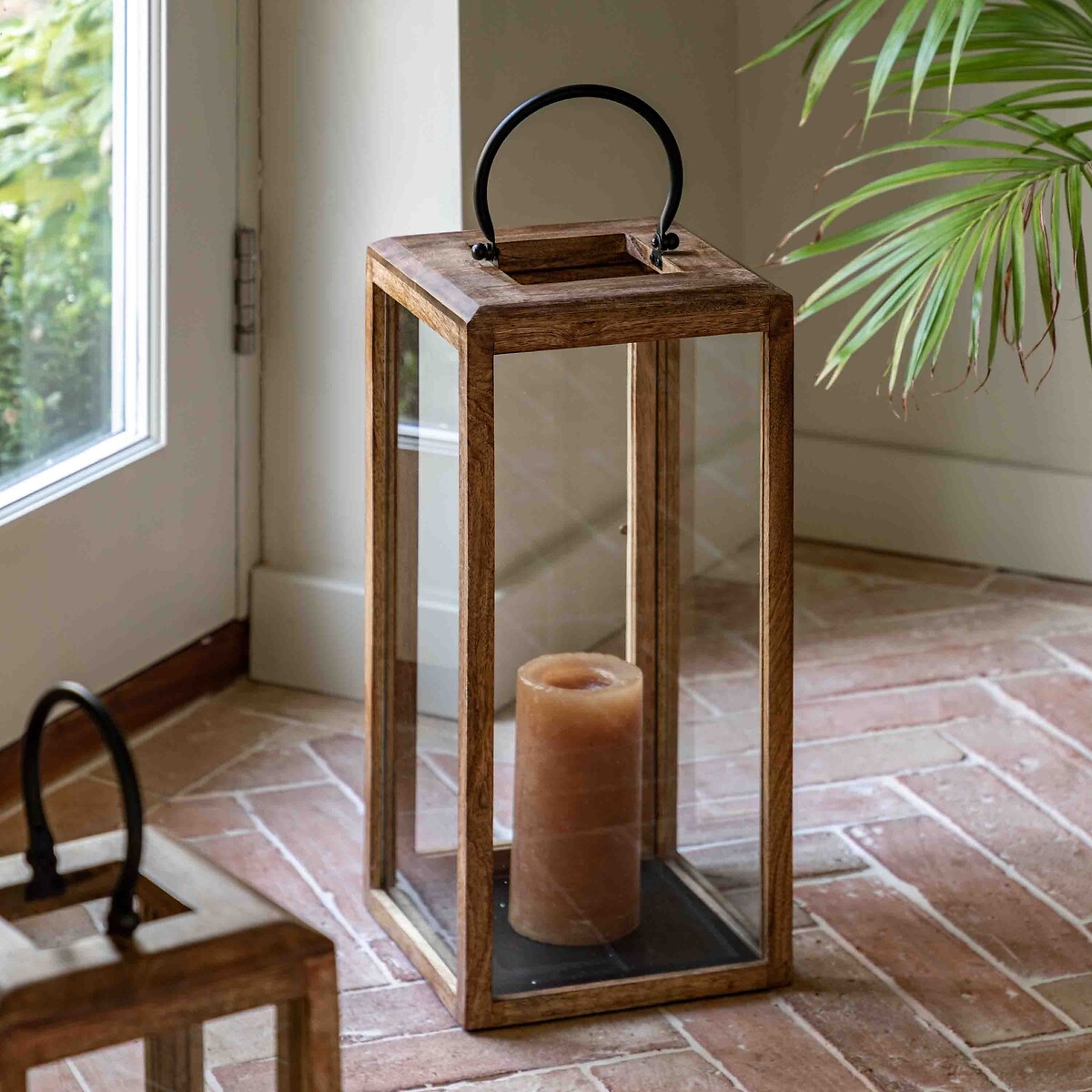 Small Atrani Wooden Lantern brown , ÉDITÉ