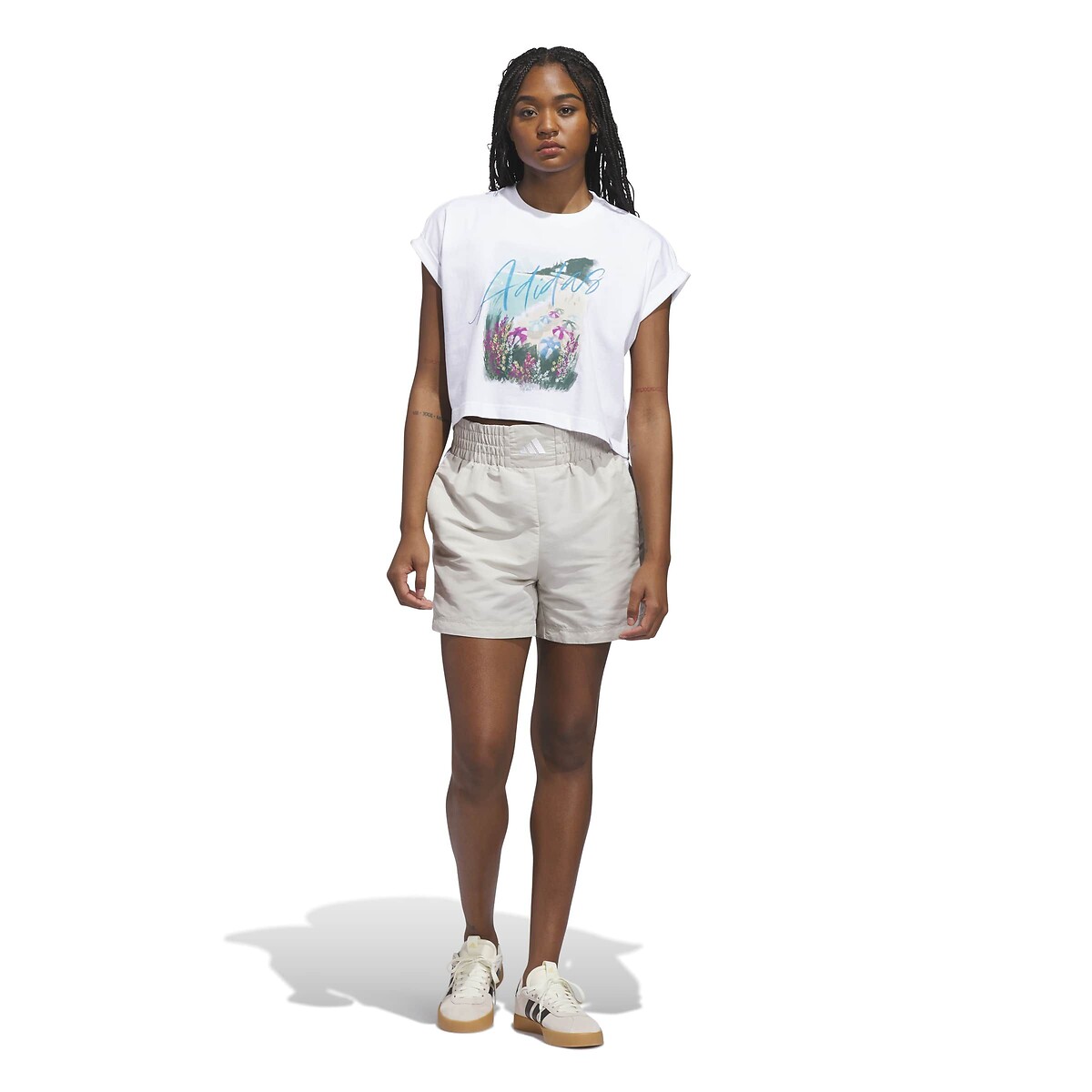 Printed T-Shirt white, ADIDAS SPORTSWEAR