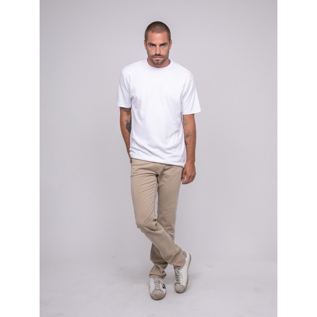 Pantalon Chino Varkane beige, RITCHIE