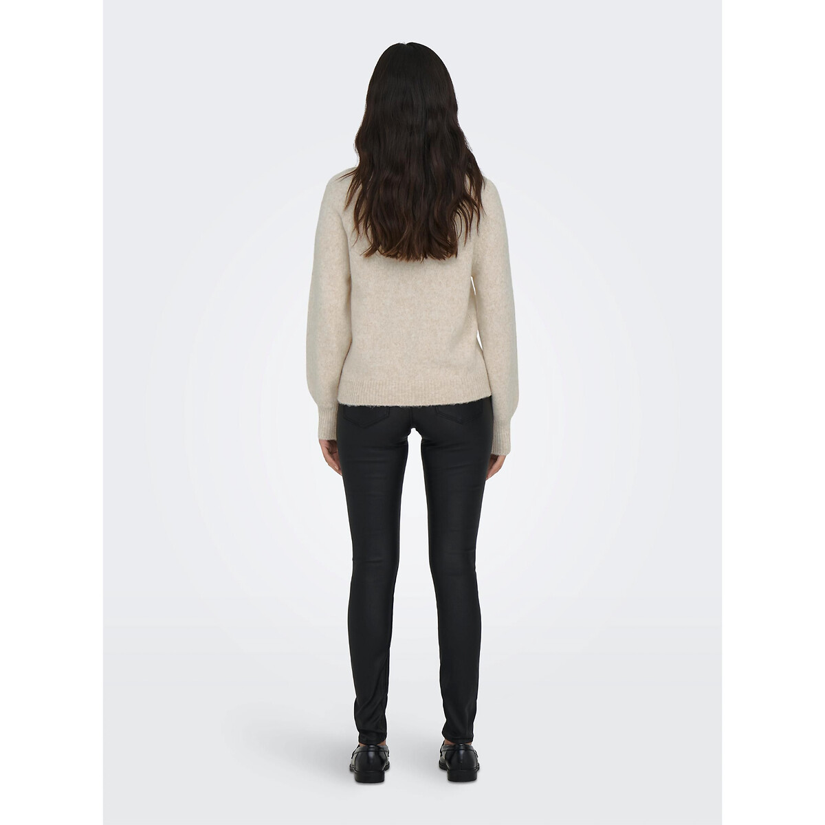 Jersey de punto sedoso crudo, ONLY