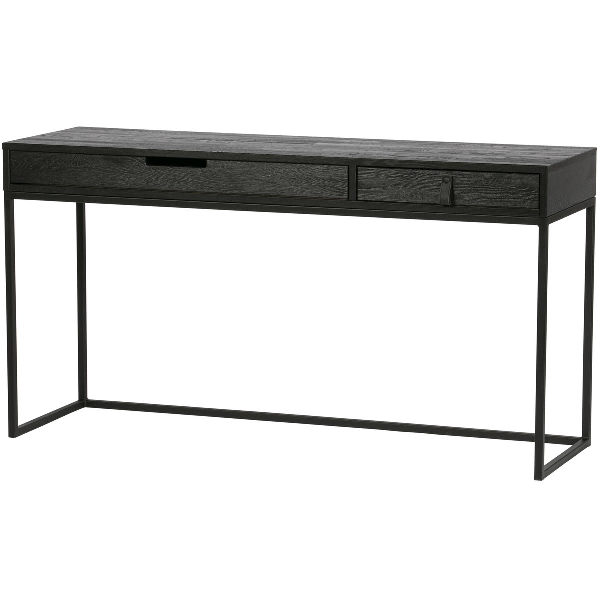 Bureau en chêne DECOR noir, WOOOD