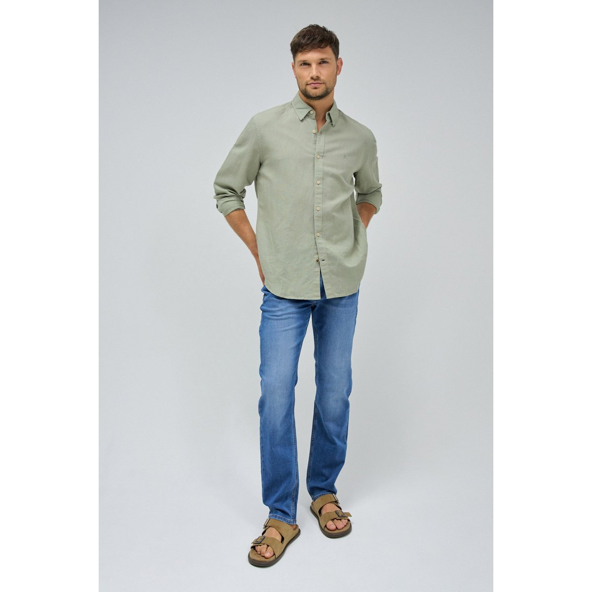 PANTALON JOGGERS S-ACTIV bleu, SALSA JEANS