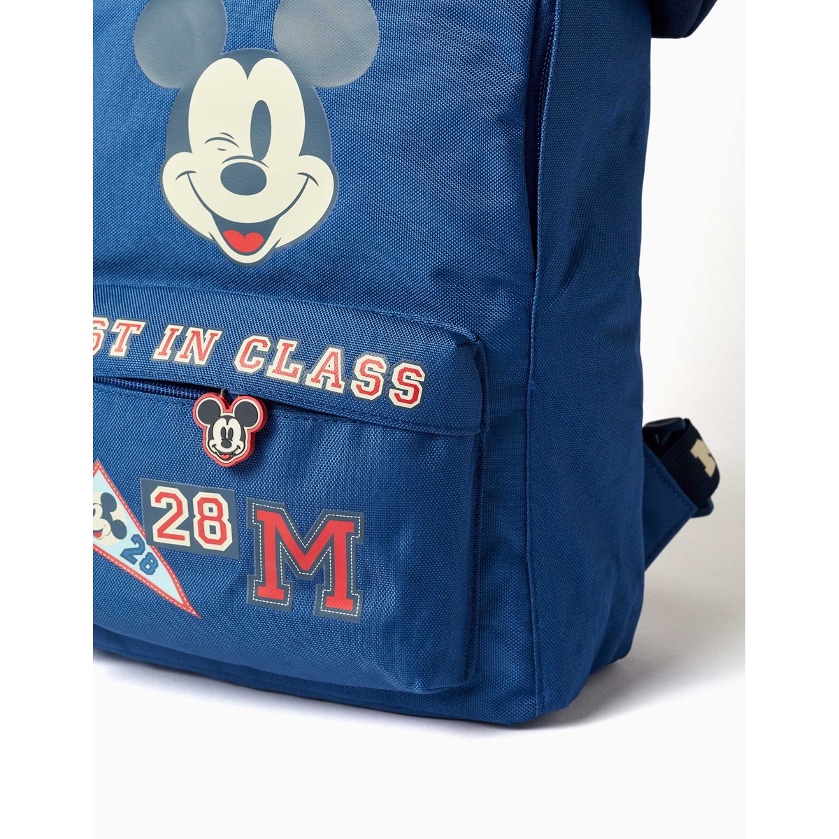 Sac à dos avec imprimés et oreilles 3D Mickey bleu, ZIPPY