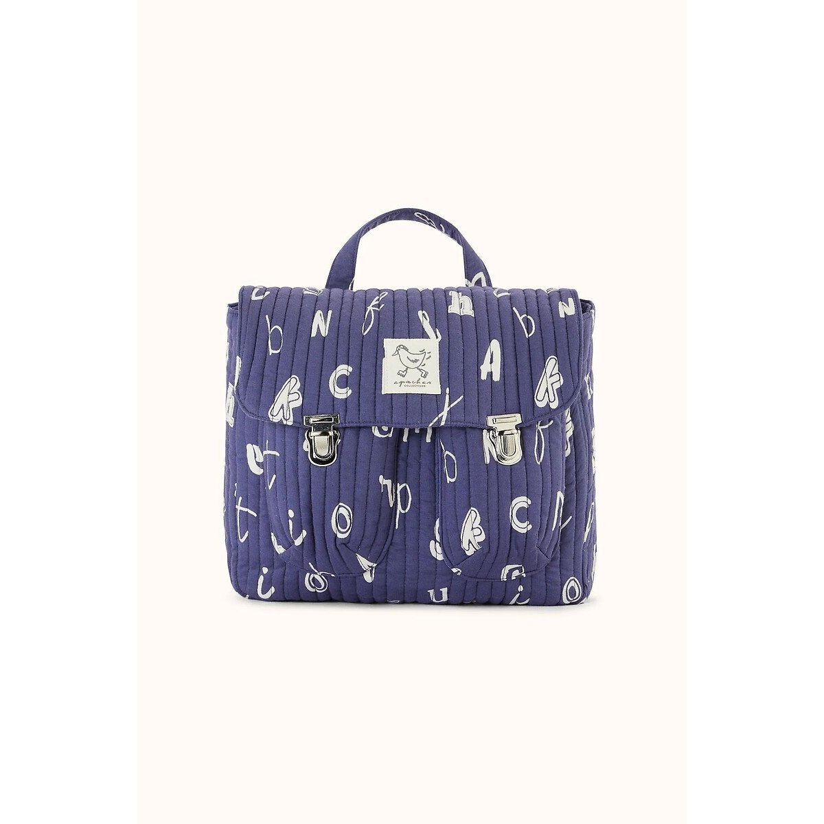 Suji Backpack blue print, APACHES COLLECTIONS