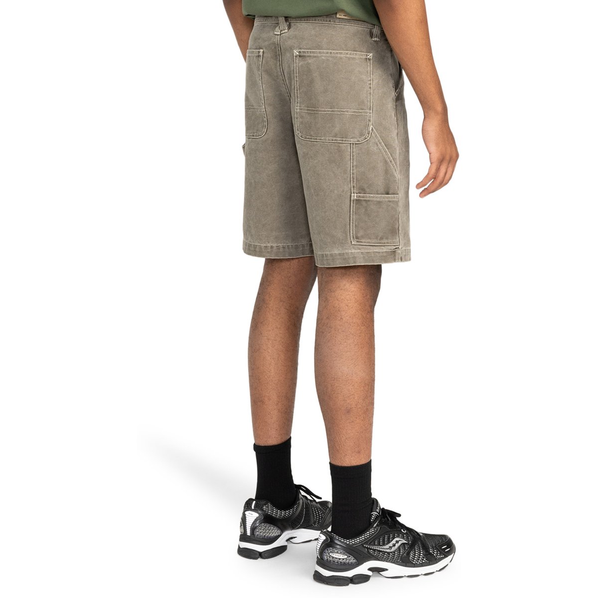 Short CARPENTER 12.6" marron stone gray, ELEMENT
