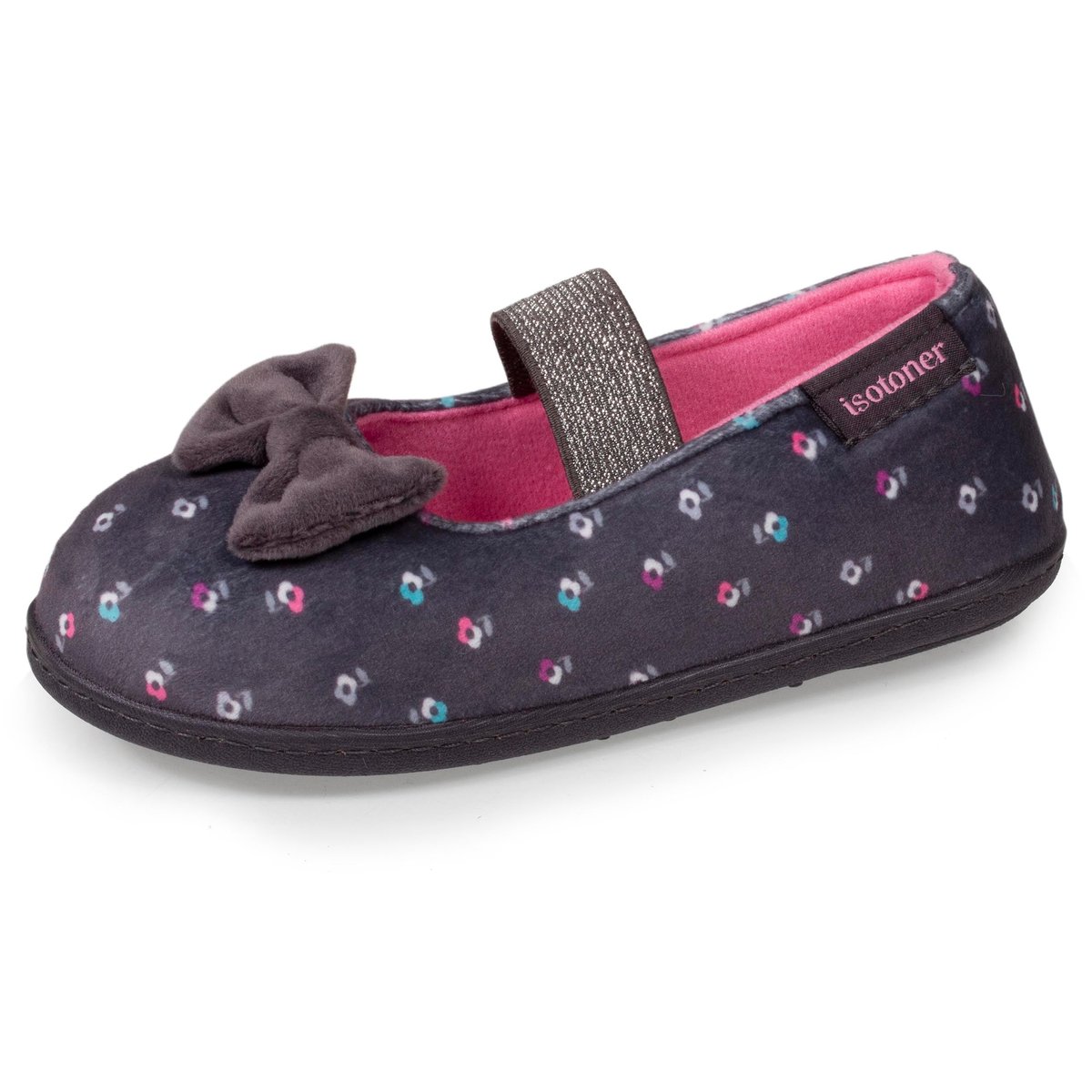 Chaussons Ballerines gris, ISOTONER