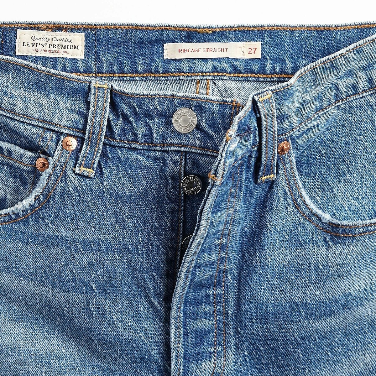 Jean Ribcage Full Length dance around, LEVI'S