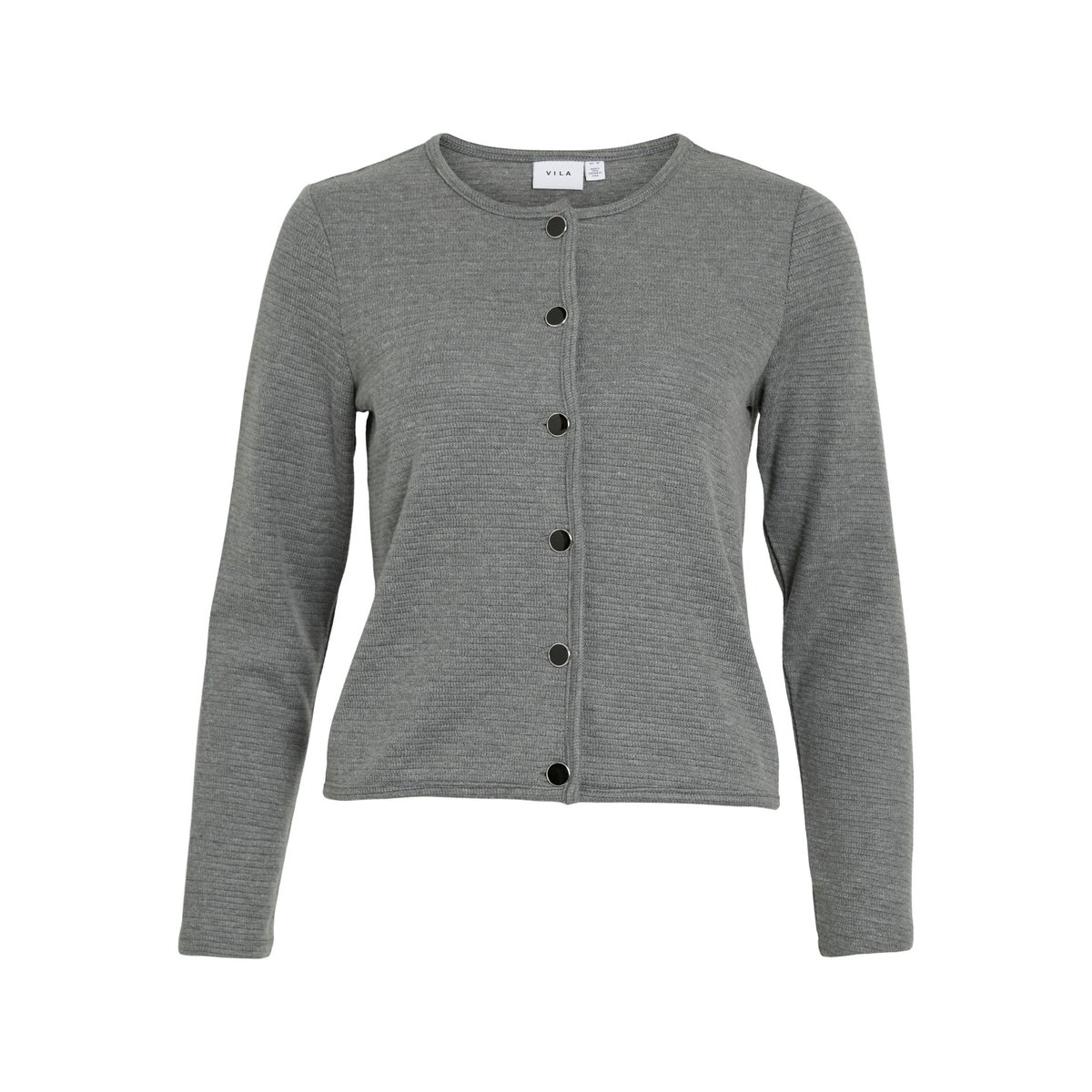 VILDEA - En maille Cardigan medium grey melange, VILA