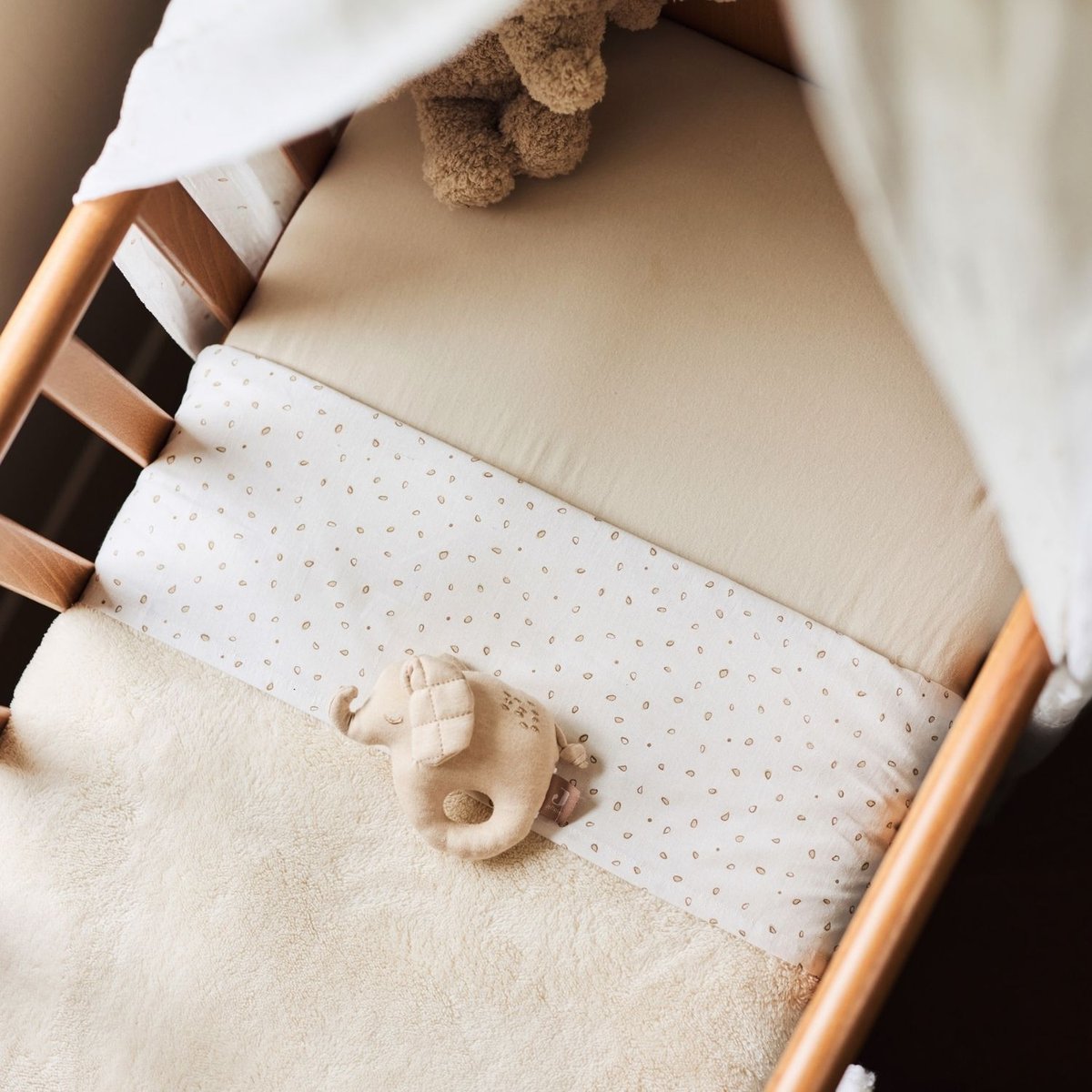 Couverture en polaire ecru, JOLLEIN