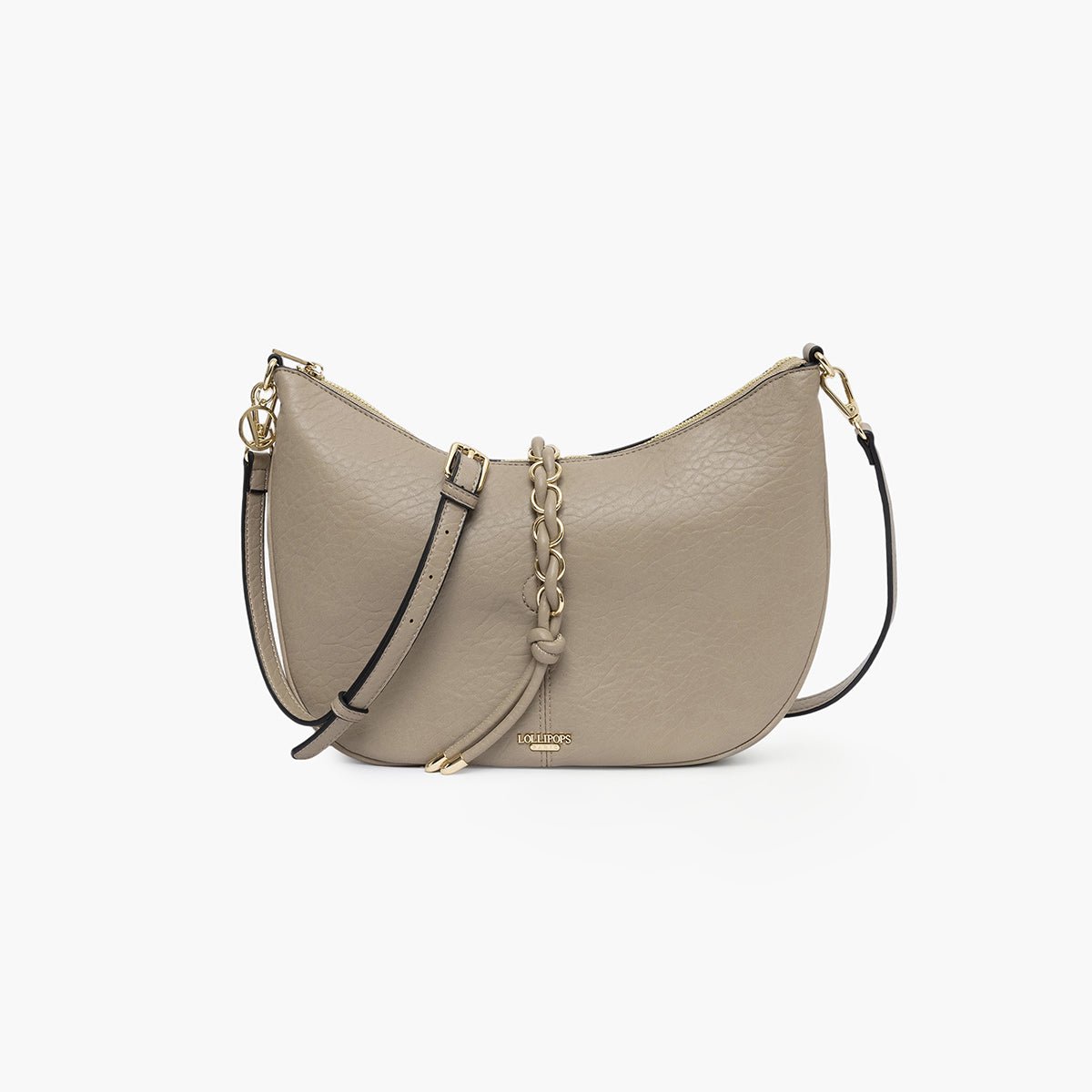 Sac hobo Traicy beige,doré, LOLLIPOPS