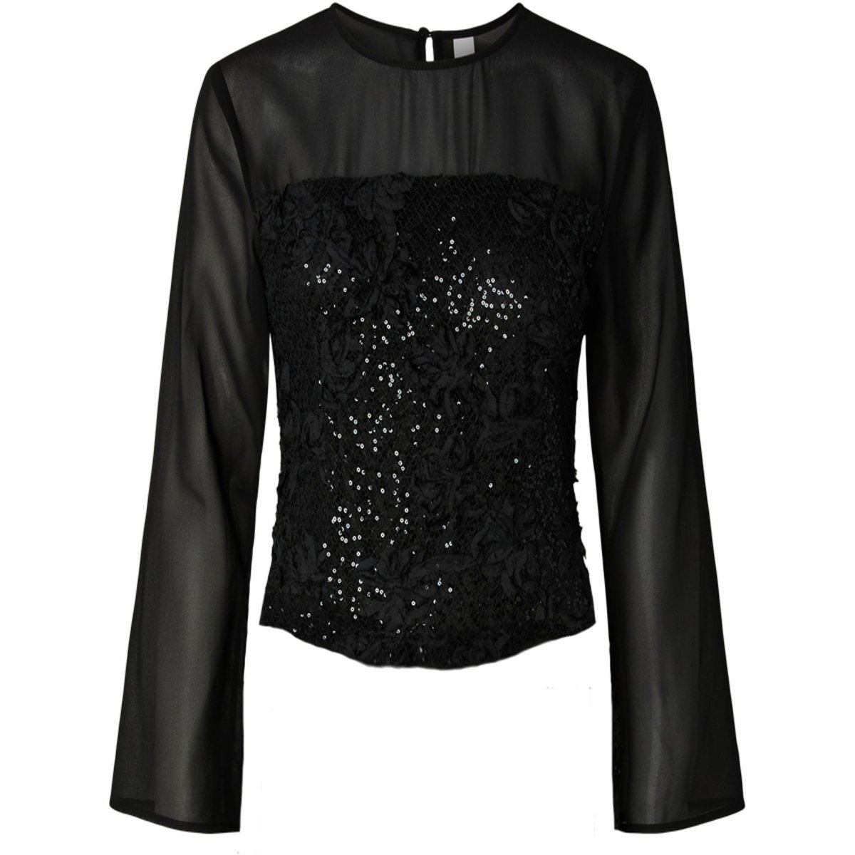 Top noir - black1, YAS