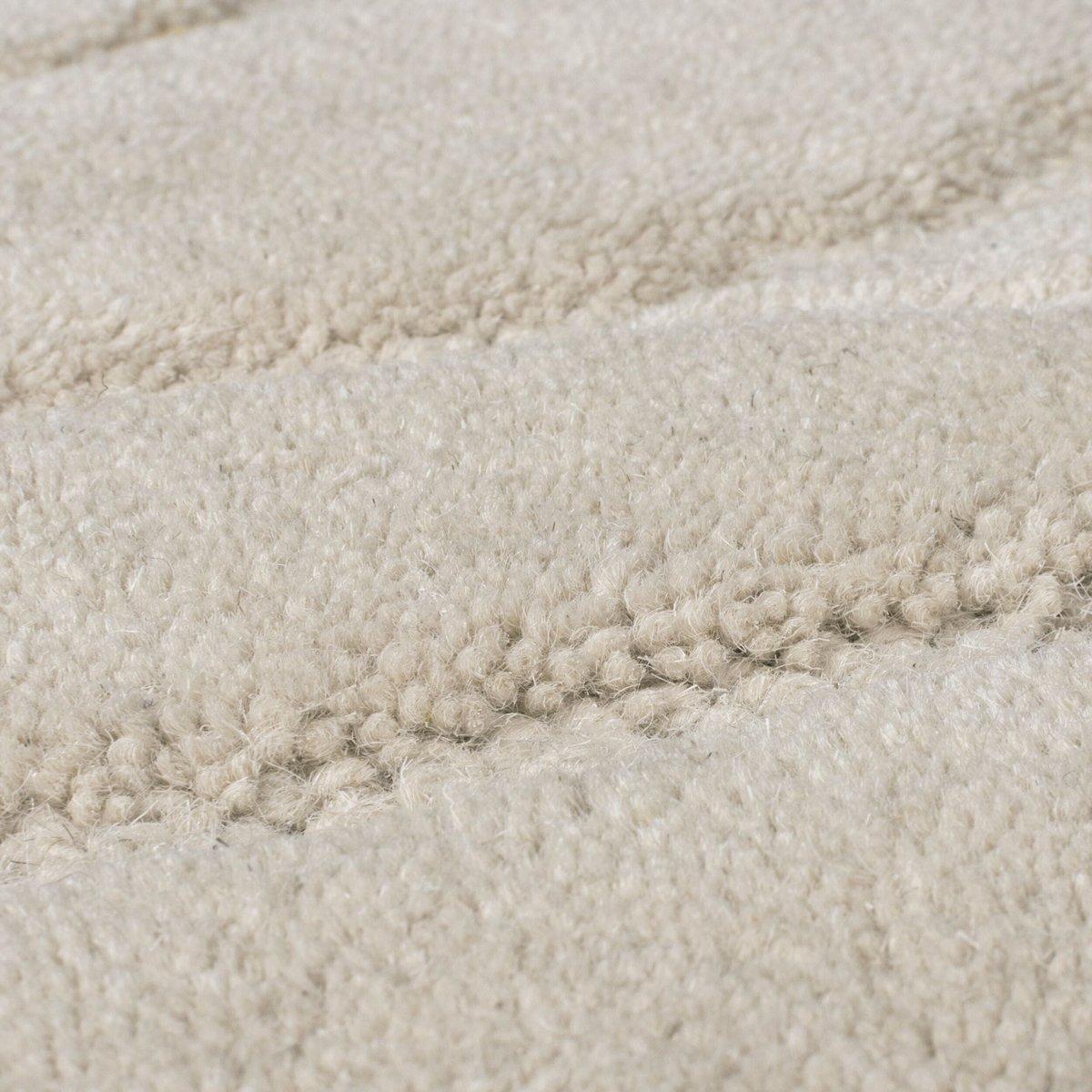 Tapis pure laine tufté main ALLAY beige, NOVATREND