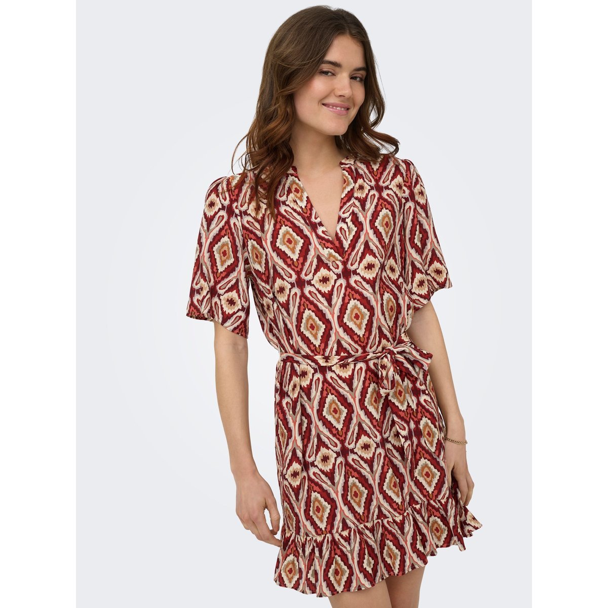 Robe brick red, ONLY