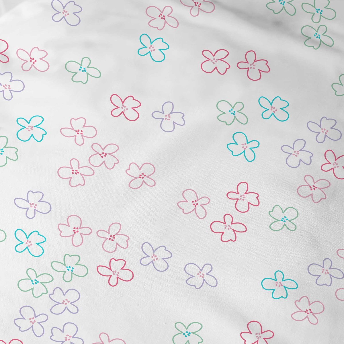 Parure de lit imprimée 100% coton, PARADISE blanc, PAT PATROUILLE