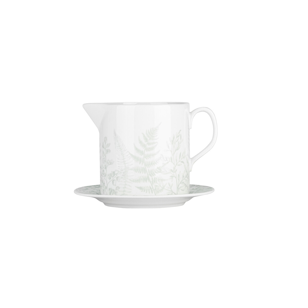 Signature Botanical Gravy Boat & Saucer green, MARY BERRY