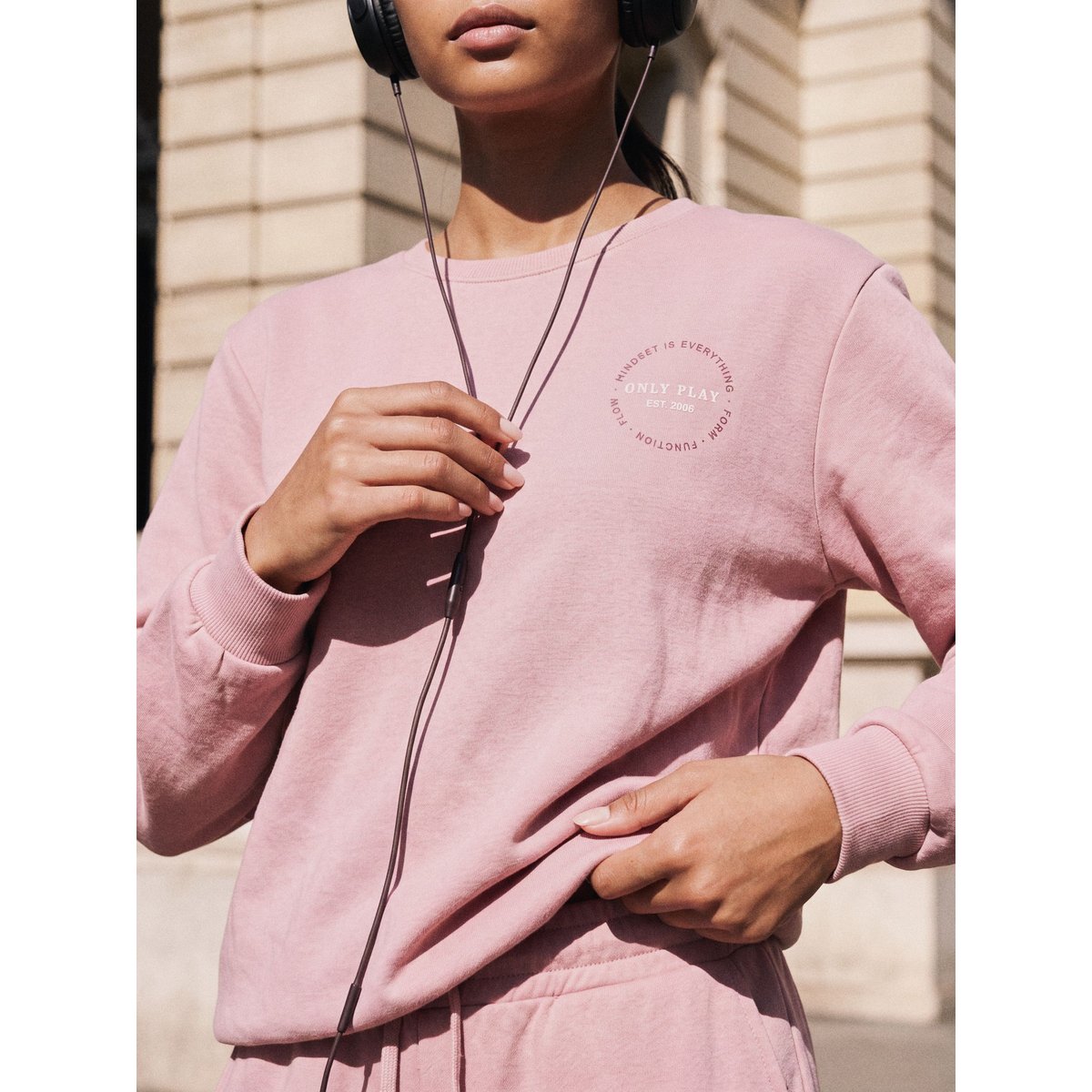 Sweat-Shirt lilas, ONLY PLAY