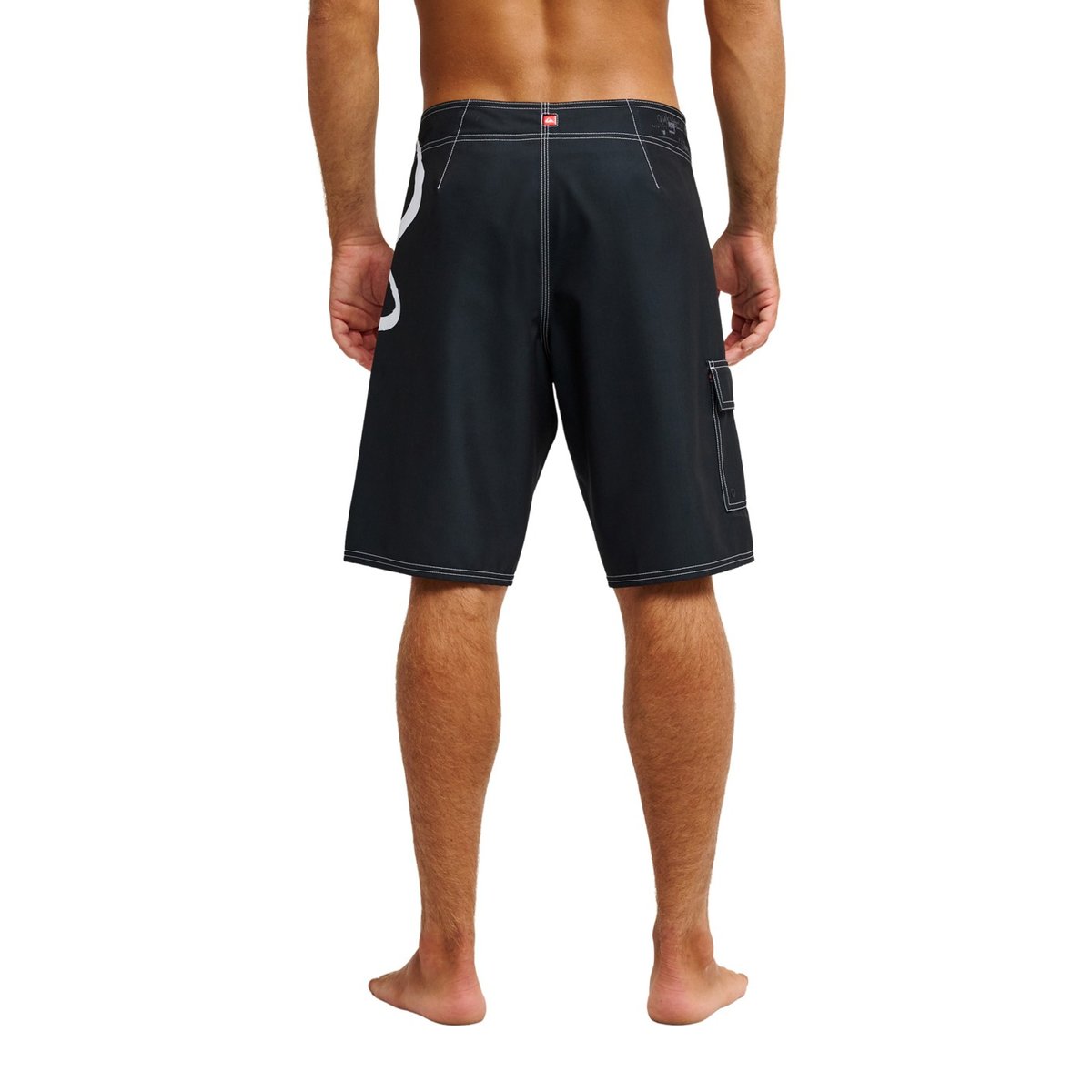 Boardshort YOUNG GUNS SURFSILK SYNC 21" noir black yg sync, QUIKSILVER