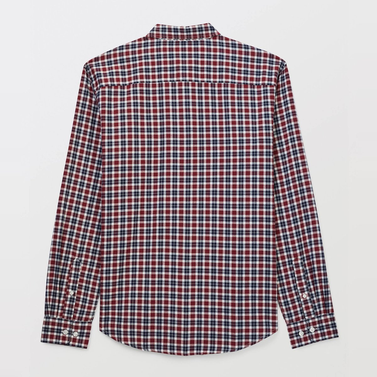 Chemise en flanelle à carreaux en coton BIO GOTS burlat, MONOPRIX