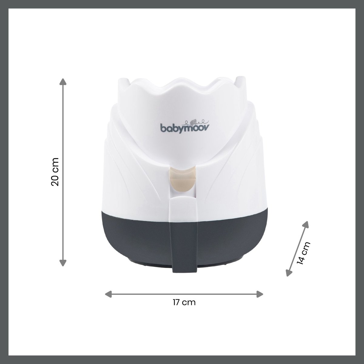 Chauffe biberon tulipe maison bain marie blanc, BABYMOOV