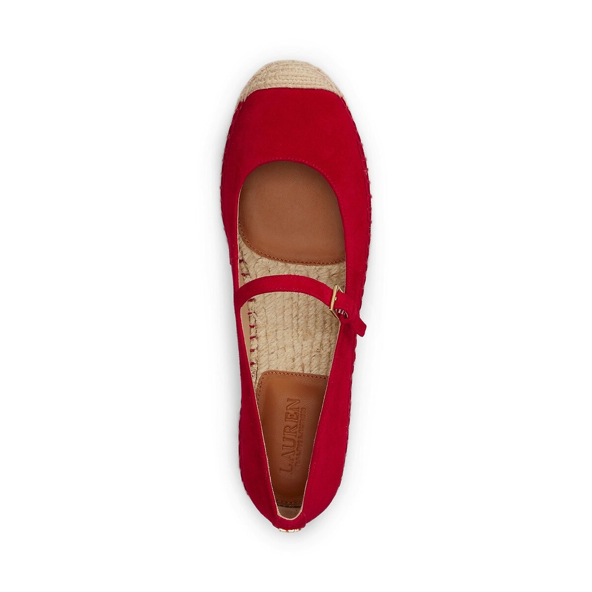Bailarinas alpargata Luize rojo, LAUREN RALPH LAUREN