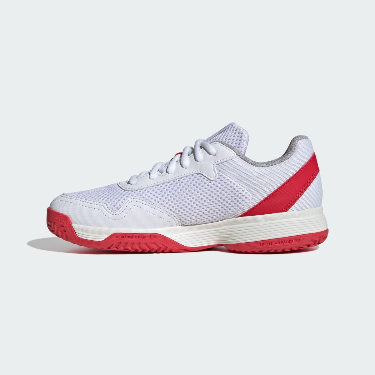 Chaussure De Tennis Courtflash Enfants Chaussure De Tennis Courtflash Enfants cloud white / core black / lucid red, adidas Performance