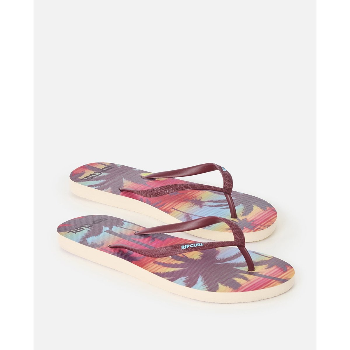 Tongues Miwed Bloom plum, RIP CURL