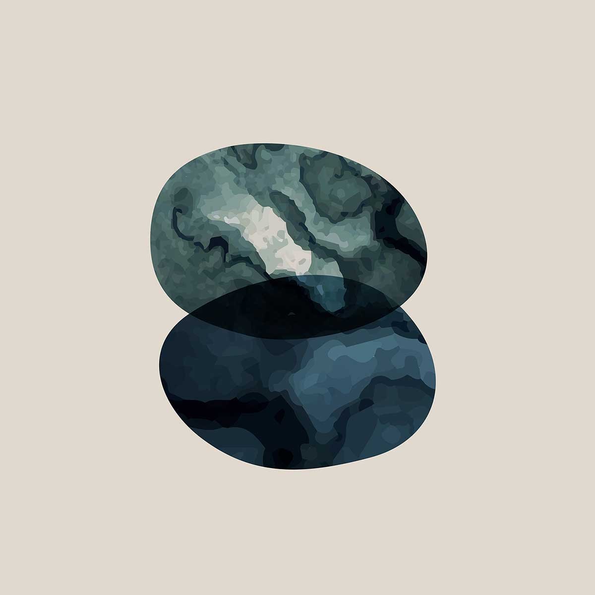 Tableau labradorite vertueuse tableau alu dibond, HEXOA