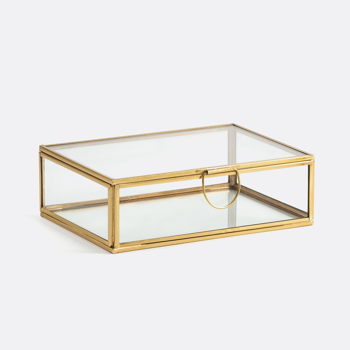Boite-vitrine rectangulaire, Uyova laiton, LA REDOUTE INTERIEURS