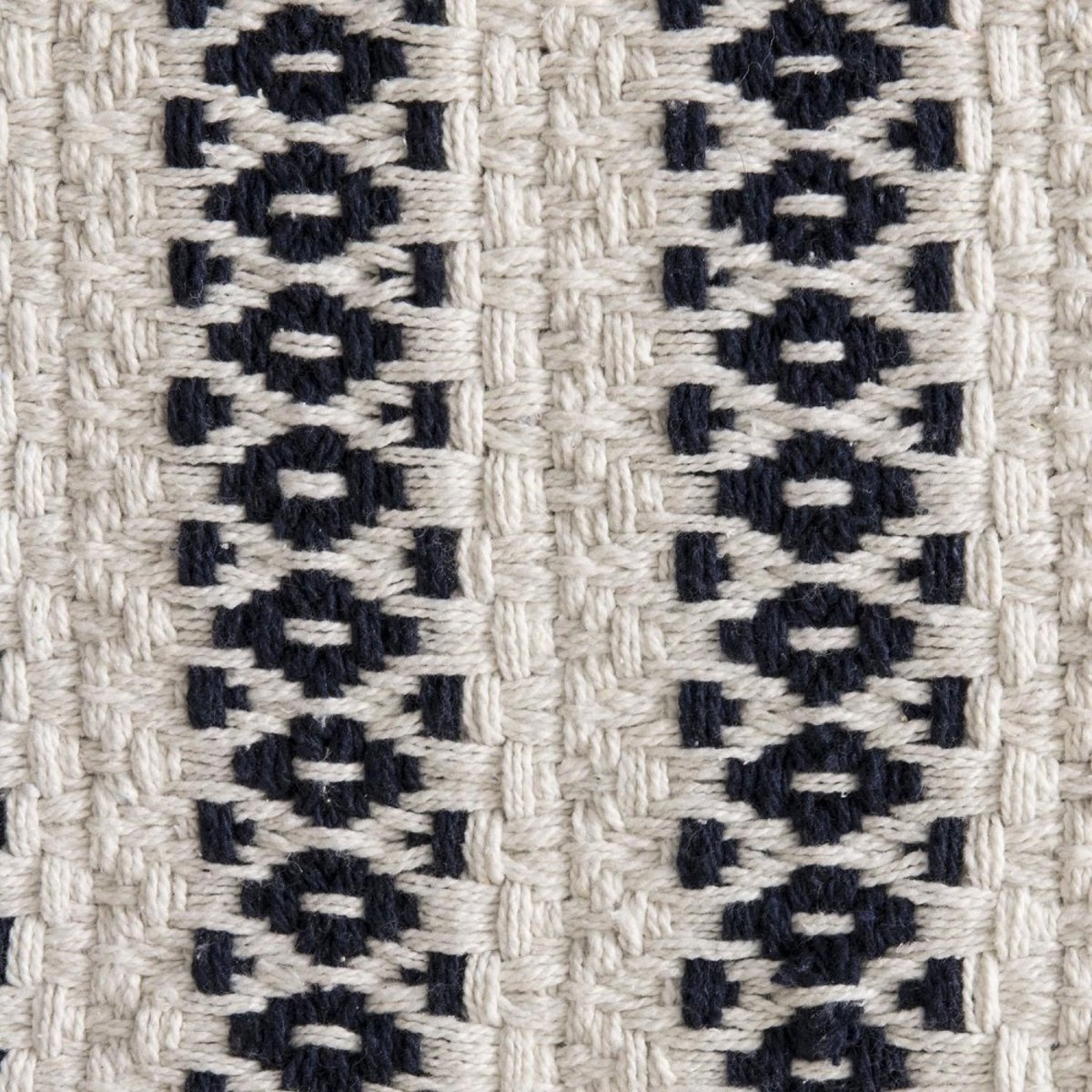 Tapis Rectangle Beige Motifs Noir 120x170 beige, DECORATIE