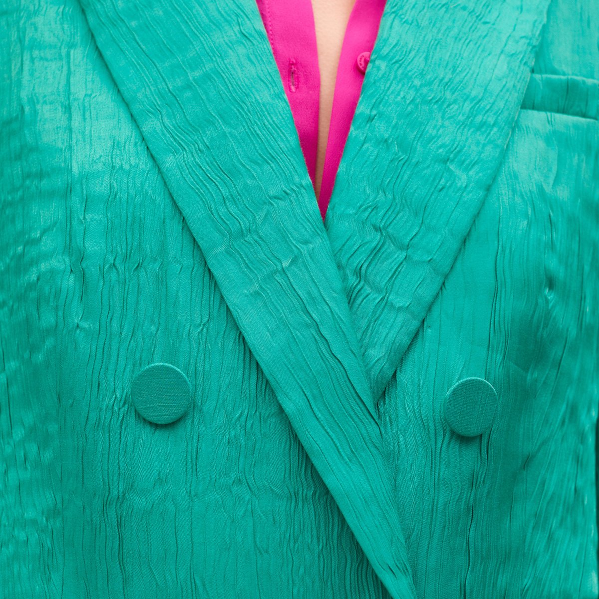 Blazer à manches longues turquoise, LOLA CASADEMUNT
