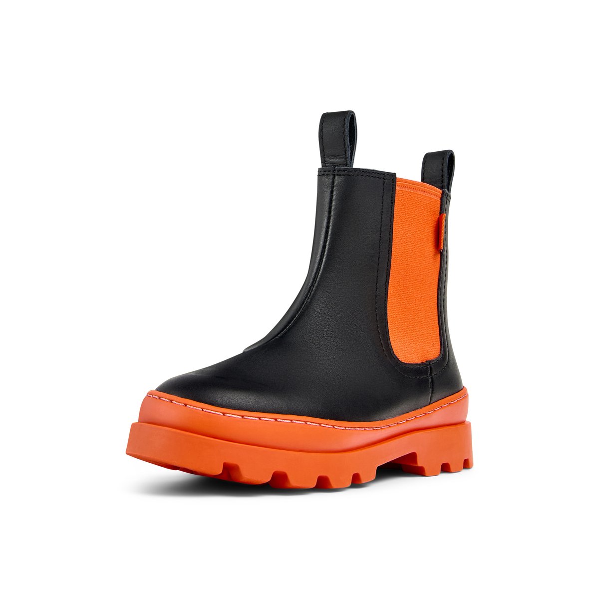 Bottines Brutus cuir noir 1, CAMPER
